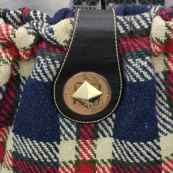 Kate Spade plaid wool bag - Picture 3 of 16